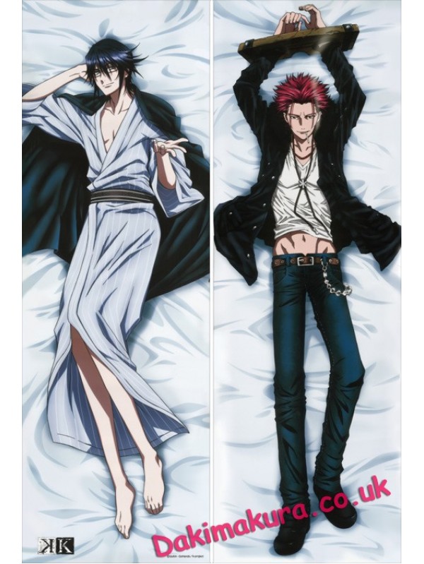 K Return of Kings - Mikoto Suoh - Reishi Munakata Anime Dakimakura Pillow Cover