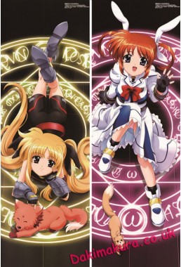 Magical Girl Lyrical Nanoha - Fate Testarossa - Nanoha Takamachi Anime Dakimakura Pillow Cover