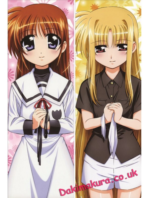 Magical Girl Lyrical Nanoha - Fate Testarossa - Nanoha Takamachi Anime Dakimakura Pillow Cover