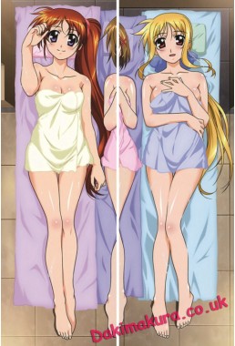 Magical Girl Lyrical Nanoha - Fate Testarossa - Nanoha Takamachi Anime Dakimakura Pillow Cover