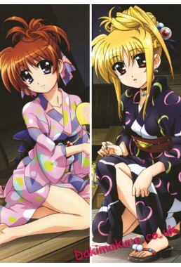 Magical Girl Lyrical Nanoha - Fate Testarossa - Nanoha Takamachi Anime Dakimakura Pillow Cover