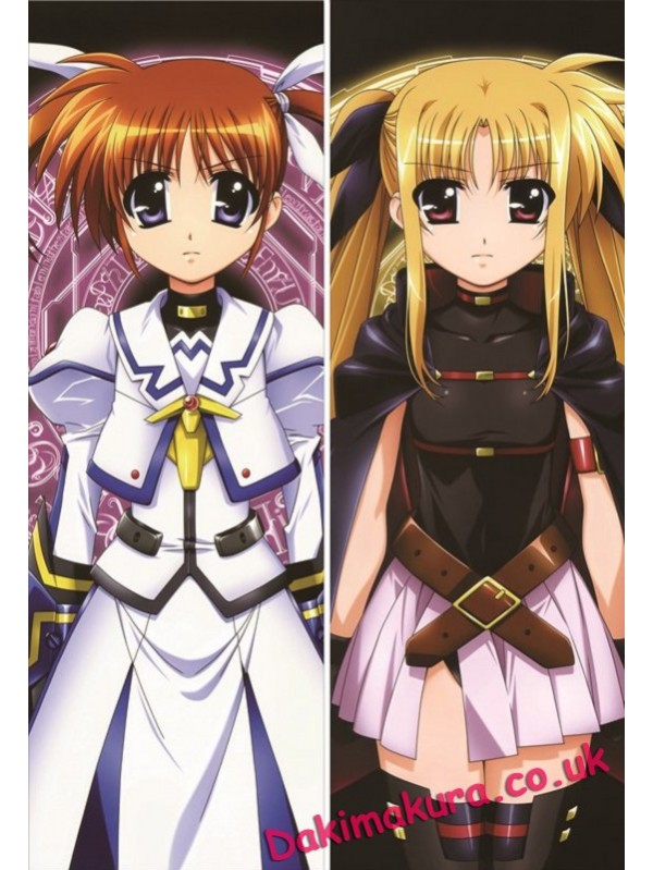 Magical Girl Lyrical Nanoha - Fate Testarossa - Nanoha Takamachi Anime Dakimakura Pillow Cover