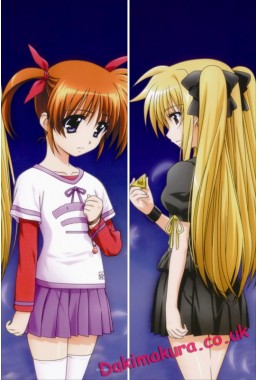 Magical Girl Lyrical Nanoha - Fate Testarossa - Nanoha Takamachi Anime Dakimakura Pillow Cover