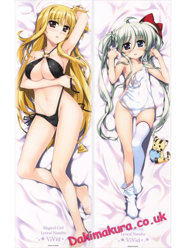 Magical Girl Lyrical Nanoha - Fate Testarossa Einhalt Stratos Anime Dakimakura Pillow Cover