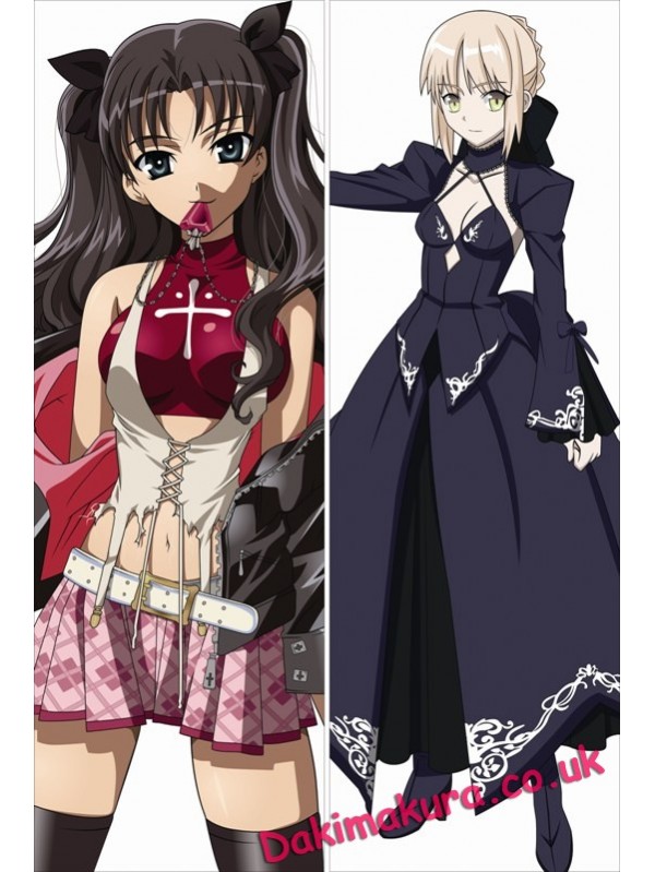 Fate stay night - Saber - Rin Tohsaka Anime Dakimakura Pillow Cover