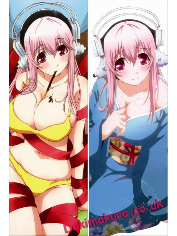 Super Sonico Anime Dakimakura Pillow Cover