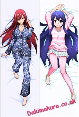 Fairy Tail - Erza Scarlet - Wendy Marvell Anime Dakimakura Love Body PillowCases