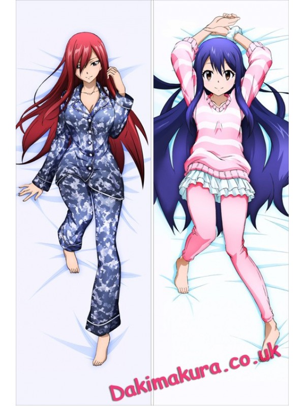 Fairy Tail - Erza Scarlet - Wendy Marvell Anime Dakimakura Love Body PillowCases