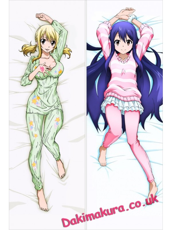 Fairy Tail - Wendy Marvell - Lucy Heartfilia Anime Dakimakura Hugging Body Pillow Cover