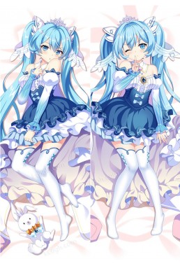 Snow Hatsune Miku Anime Dakimakura Japanese Love Body Pillow Case