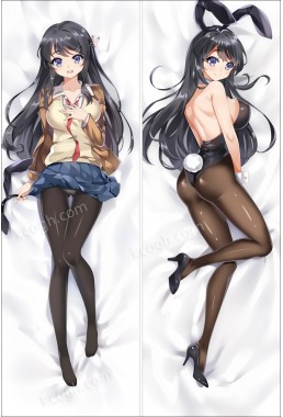 Seishun Buta Yaro Series Sakurajima Mai Anime Dakimakura Japanese Love Body Pillow Cover