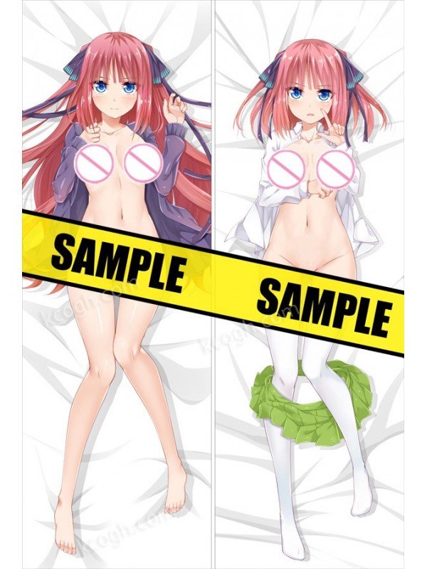 The Quintessential Quintuplets Nakano Nino Anime Dakimakura Japanese Love Body Pillow Cover