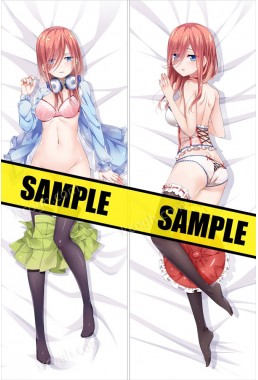 Nakano Miku The Quintessential Quintuplets Hugging body anime cuddle pillow covers