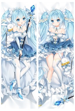 2019 New Snow Miku Anime Dakimakura Japanese Love Body Pillow Cover