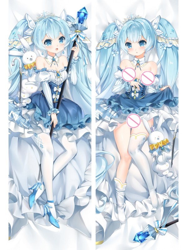 New Snow Miku Anime Dakimakura Japanese Love Body Pillow Cover