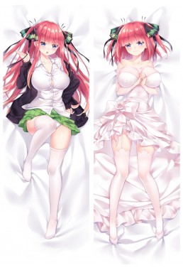 The Quintessential Quintuplets Nakano Nino Anime Dakimakura Japanese Love Body Pillow Cover