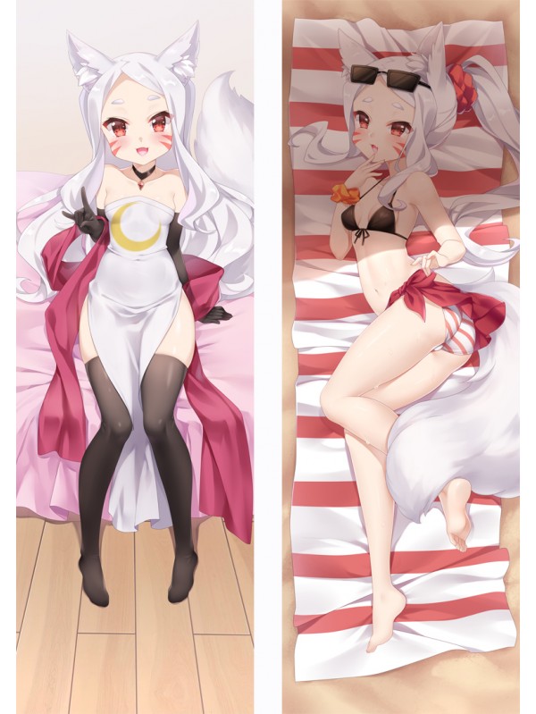 Sewayaki Kitsune no Senko-san Shiro Anime Dakimakura Japanese Love Body Pillow Cover