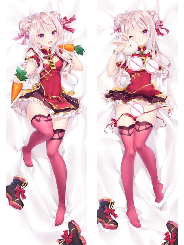 Virtual YouTuber TanakaHime Anime Dakimakura Japanese Love Body Pillow Cover