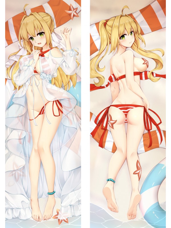 Fate Grand Order NERO CLAVDIVS CAESAR Anime Dakimakura Japanese Love Body Pillowcase