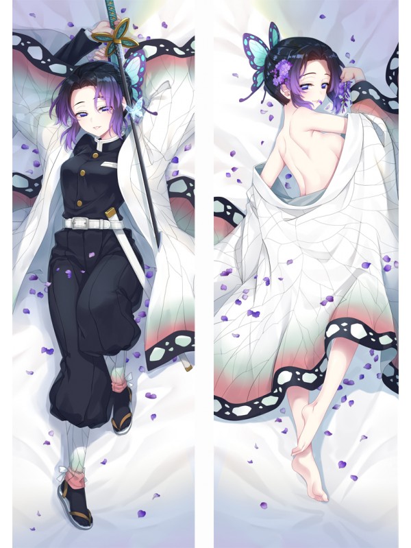 Kimetsu no Yaiba Kochou Shinobu Anime Dakimakura Japanese Love Body Pillow Cover