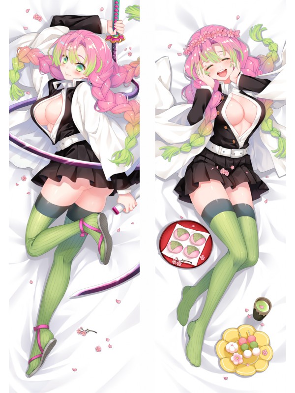 Kimetsu no Yaiba Kanroji Mitsuri Anime Dakimakura Japanese Love Body Pillow Cover