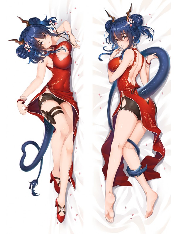 Arknights Ch'en Anime Dakimakura Japanese Love Body Pillow Cover