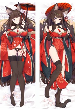 Azur Lane Amagi Anime Dakimakura Japanese Love Body Pillow Cover