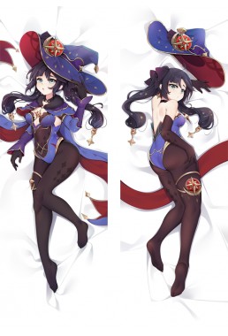 Genshin Impact Mona Anime Dakimakura Japanese Love Body Pillowcover Case