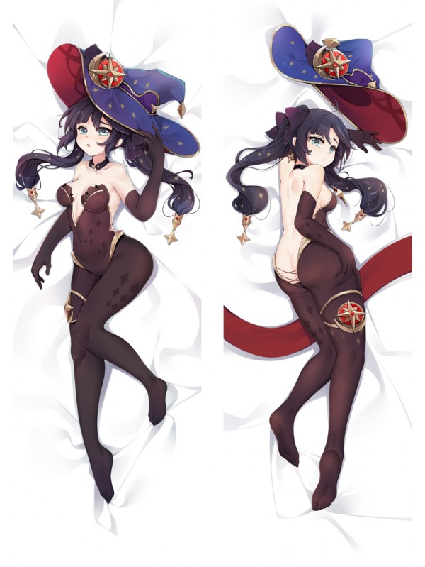 Genshin Impact Mona Pillow Case Anime Japanese Dakimakura Hugging Body Pillow Cover