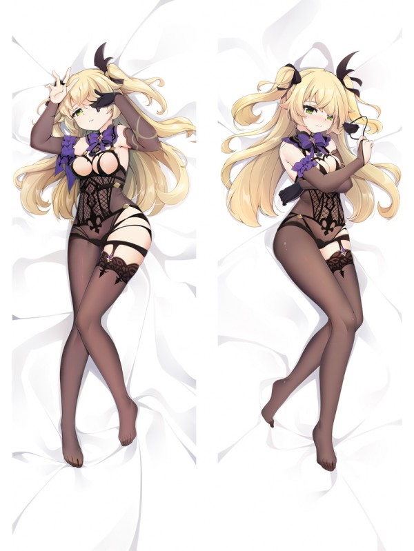 Genshin Impact Fischl Pillow Case Anime Japanese Dakimakura Hugging Body Pillow Cover