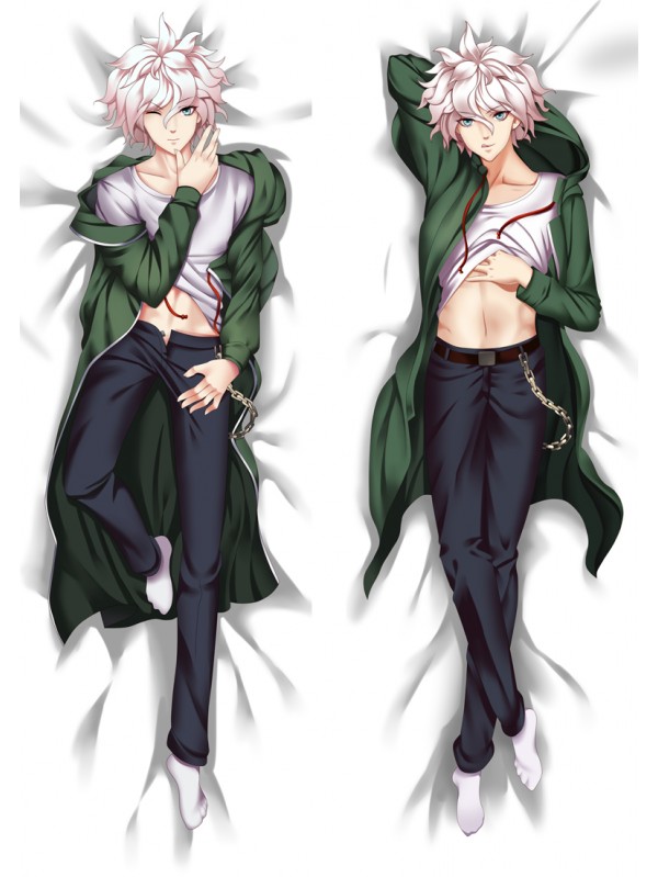 Danganronpa Trigger Happy Havoc Nagito Komaeda Pillow Case Anime Japanese Dakimakura Hugging Body Pillow Cover