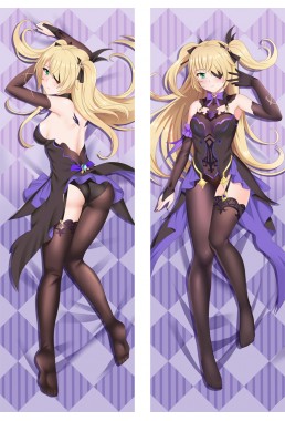 Genshin Impact Fischl Anime Dakimakura Japanese Love Body Pillowcover Case