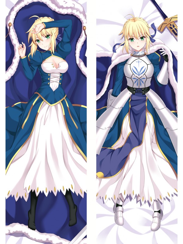 Fatestay night Saber Pillow Case Anime Japanese Dakimakura Hugging Body Pillow Cover