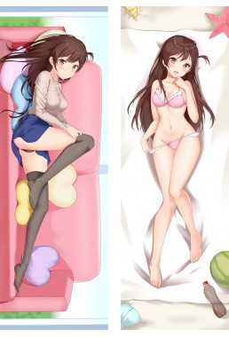 Kanojo, Okarishimasu Mizuhara Chizuru Pillow Case Anime Japanese Dakimakura Hugging Body Pillow Cover