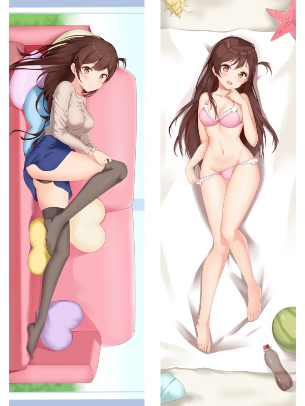 Kanojo, Okarishimasu Mizuhara Chizuru Pillow Case Anime Japanese Dakimakura Hugging Body Pillow Cover