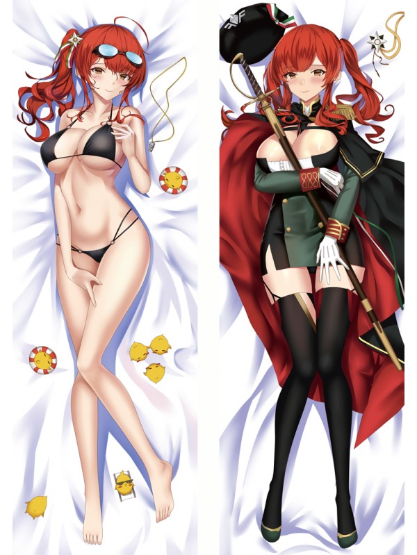 Azur Lane Zara Anime Dakimakura Japanese Love Body Pillow Cover