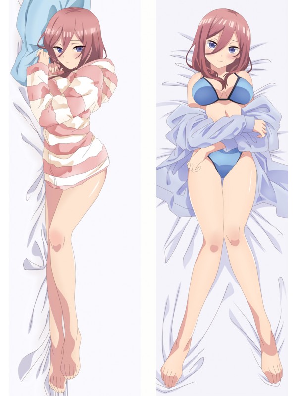 The Quintessential Quintuplets Nakano Miku Dakimakura 3d pillow japanese anime pillowcase