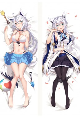 Virtual YouTuber Shirakami Fubuki Anime Dakimakura Hugging Body PillowCases