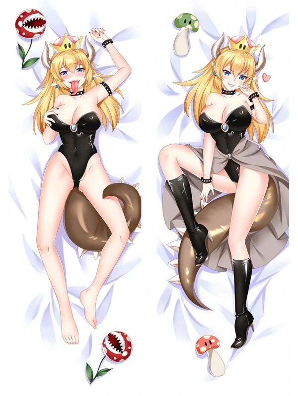 Super Mario Bowsette Princess Bowser Anime Dakimakura Hugging Body PillowCases