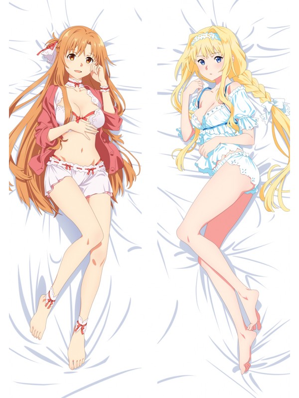 Sword Art Online Yuuki Asuna Anime Dakimakura Japanese Love Body PillowCases