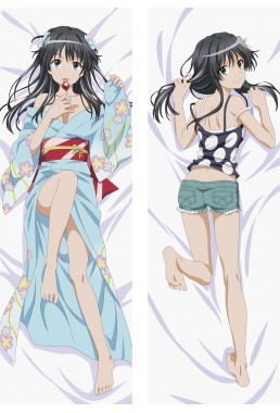 A Certain Scientific Railgun Ruiko Saten Hugs Body Waifu Japanese Anime Pillow Case Cover