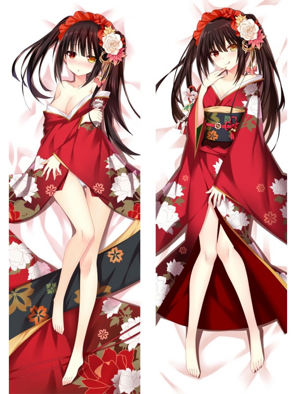 Date A Live Nightmare Tokisaki Kurumi Hugs Body Waifu Japanese Anime Pillow Case Cover