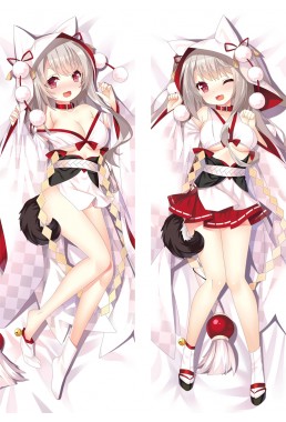 Azur Lane Yudachi Anime Dakimakura Japanese Hugging Body Pillow Case Cover