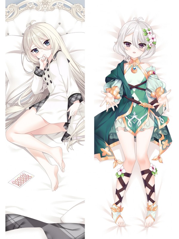 Princess Connect! ReDive Kokkoro Anime Dakimakura Japanese Hugging Body Pillow Case Cover