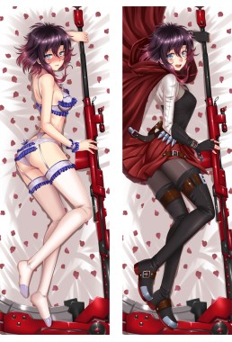 RWBY Ruby Rose Anime Dakimakura Japanese Love Body Pillow Cover