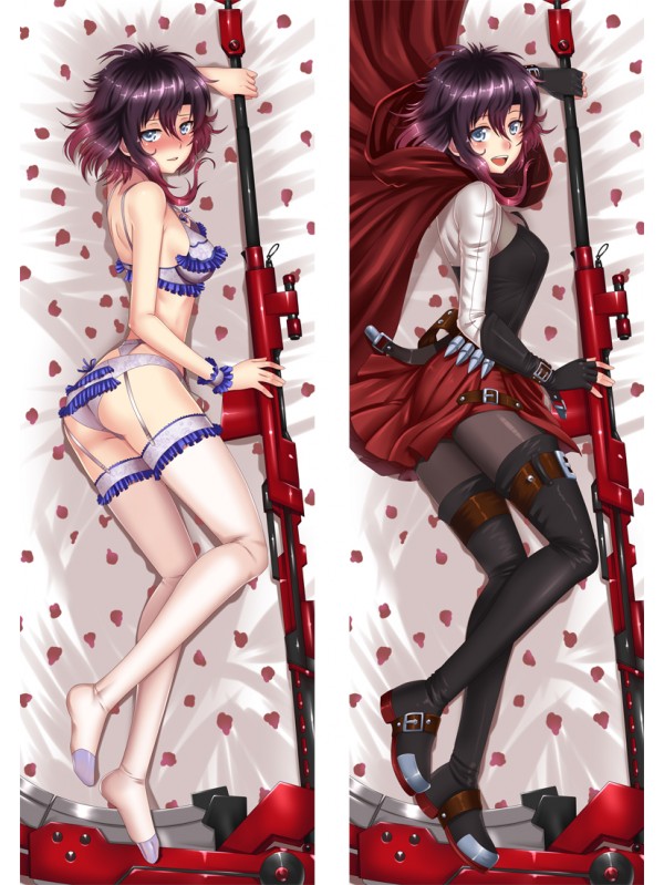 RWBY Ruby Rose Anime Dakimakura Japanese Love Body Pillow Cover