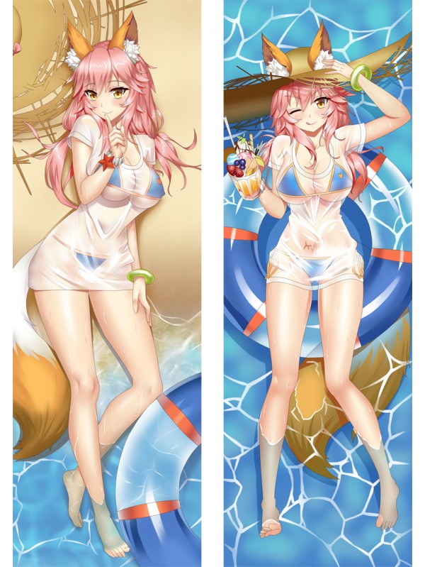 Fate Grand Order FGO Tamamo No Mae Anime Dakimakura Japanese Love Body Pillow Cover