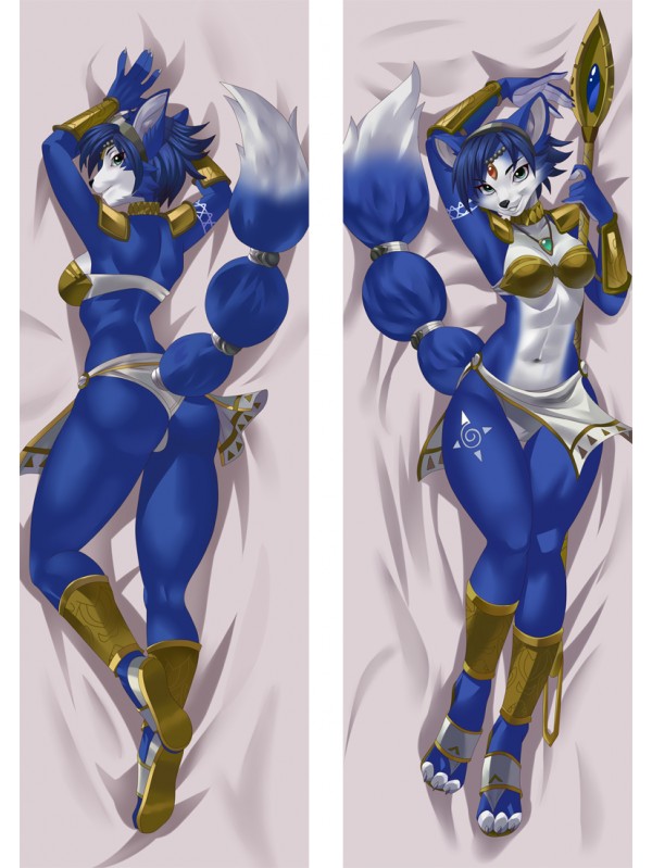 Star Fox Krystal Dakimakura 3d pillow japanese anime pillowcase