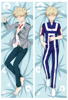 My Hero Academia Katsuki Bakugou Anime Dakimakura Japanese Love Body Pillow Cover