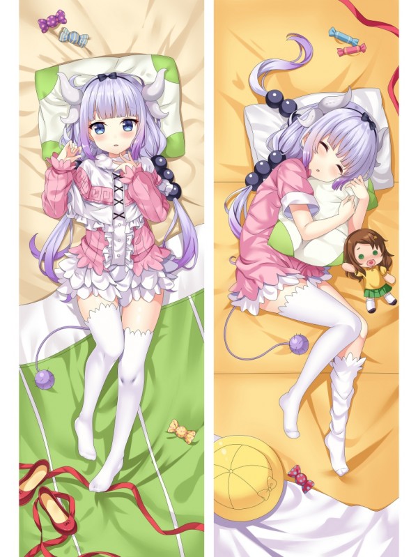 Miss Kobayashi's Dragon Maid Kanna Kamui Anime Dakimakura Japanese Love Body Pillow Cover